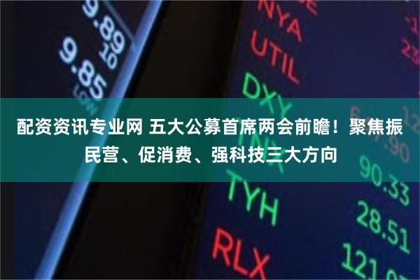 配资资讯专业网 五大公募首席两会前瞻！聚焦振民营、促消费、强科技三大方向