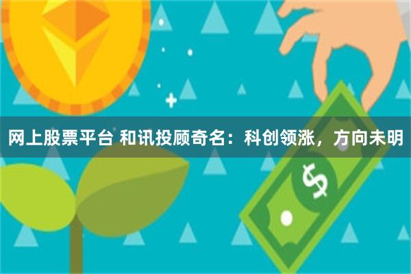 网上股票平台 和讯投顾奇名：科创领涨，方向未明