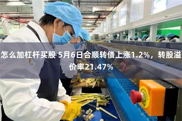 怎么加杠杆买股 5月6日合顺转债上涨1.2%，转股溢价率21.47%
