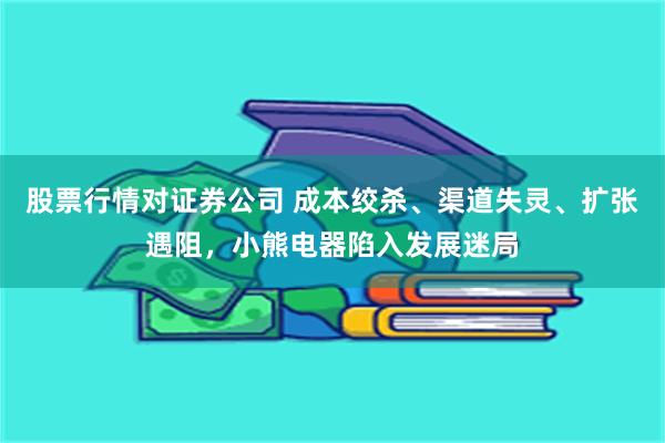 股票行情对证券公司 成本绞杀、渠道失灵、扩张遇阻，小熊电器陷入发展迷局